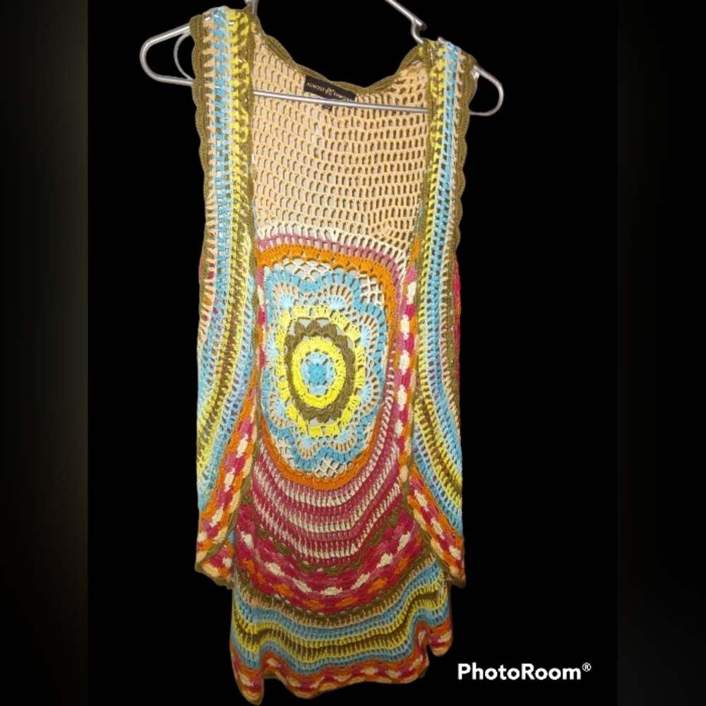 Crochet  Retro Cardigan